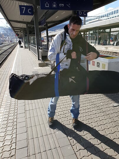Snowboard bag